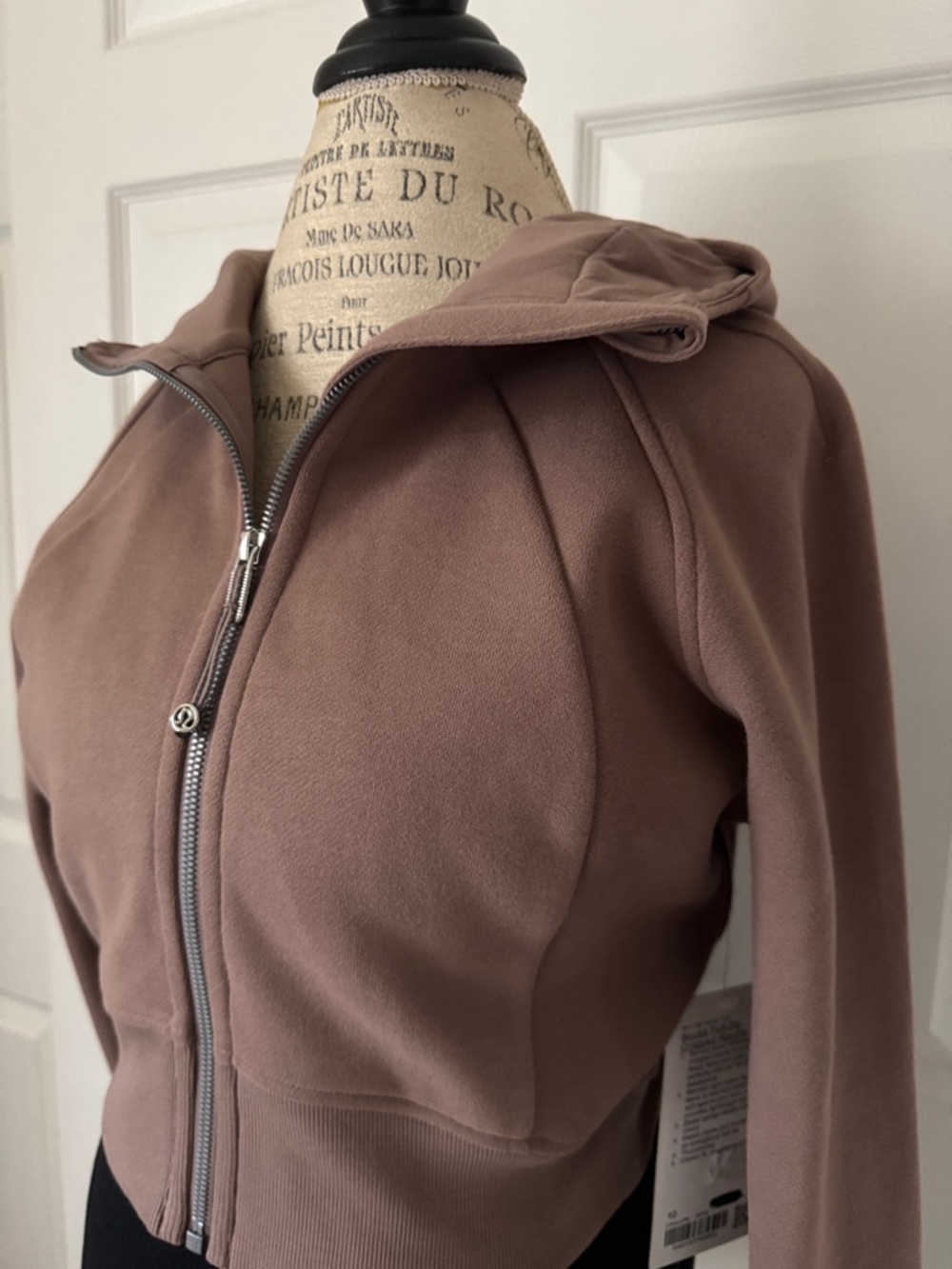 lululemon athletica Mauve Zip-Up Hooded Jacket